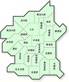 大阪市地図